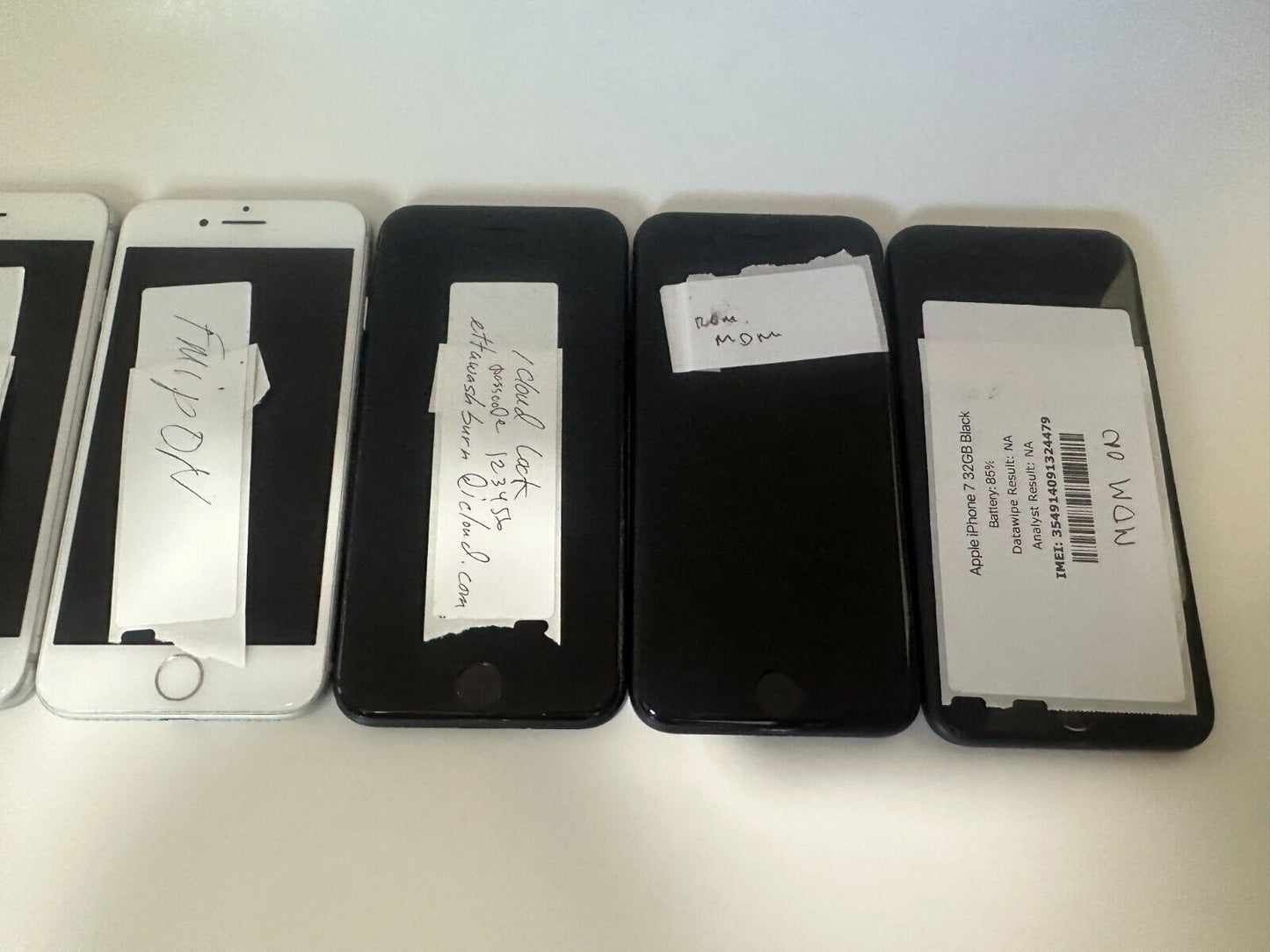 Apple iPhone 7 - LOT  of 6 *see description* - Parts/Repair