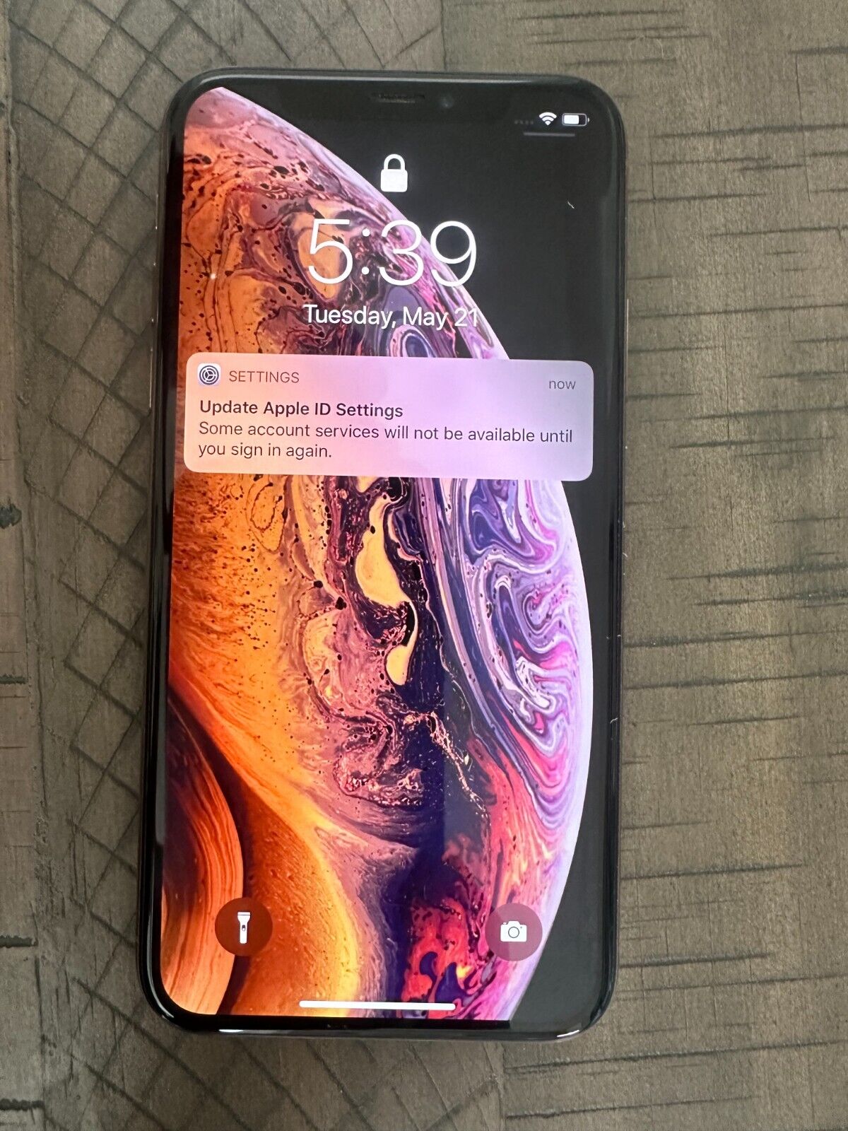 Apple iPhone XS - 256GB Gold great condition *see description* - Parts/Repair