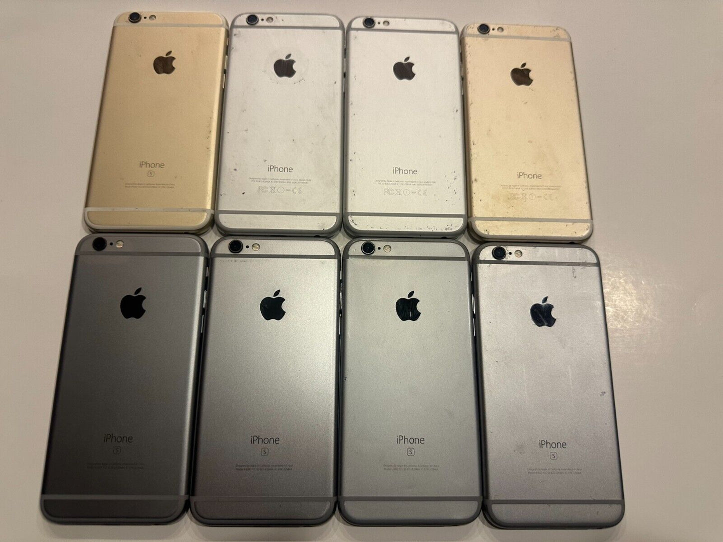 Apple iPhone 6/6s - LOT  of 8, mixed colors *see description* - Parts/Repair