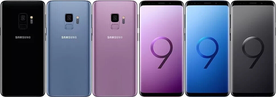 Samsung Galaxy S9+ Plus G965 64GB/128GB/256GB UNLOCKED, Warranty- A Grade