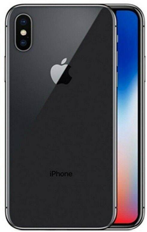 Apple iPhone X A1865 64GB 256GB Space/Silver CONSUMER CELLULAR Warranty- A Grade