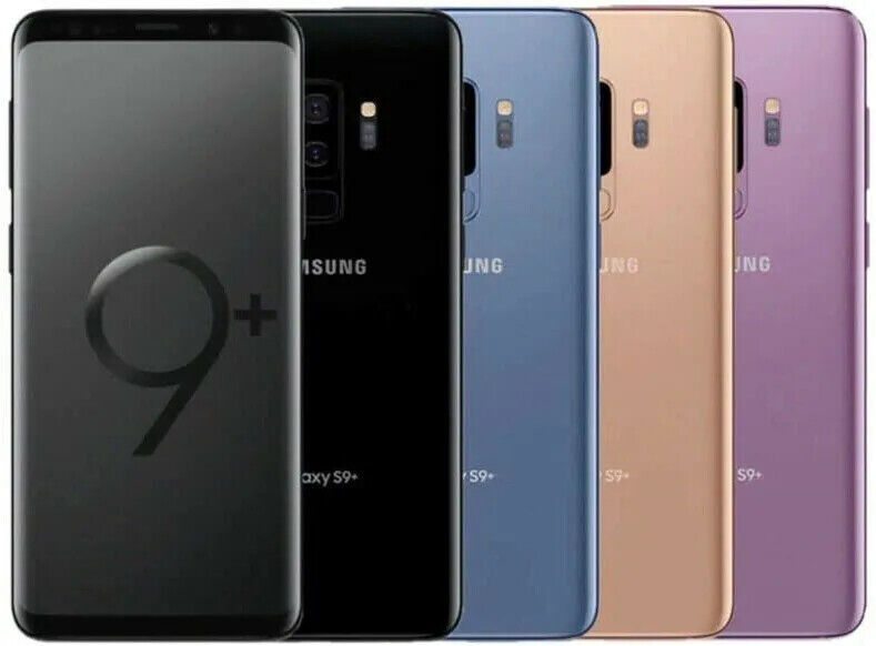 Samsung Galaxy S9+ Plus G965 64GB/128GB/256GB UNLOCKED, Warranty- A Grade