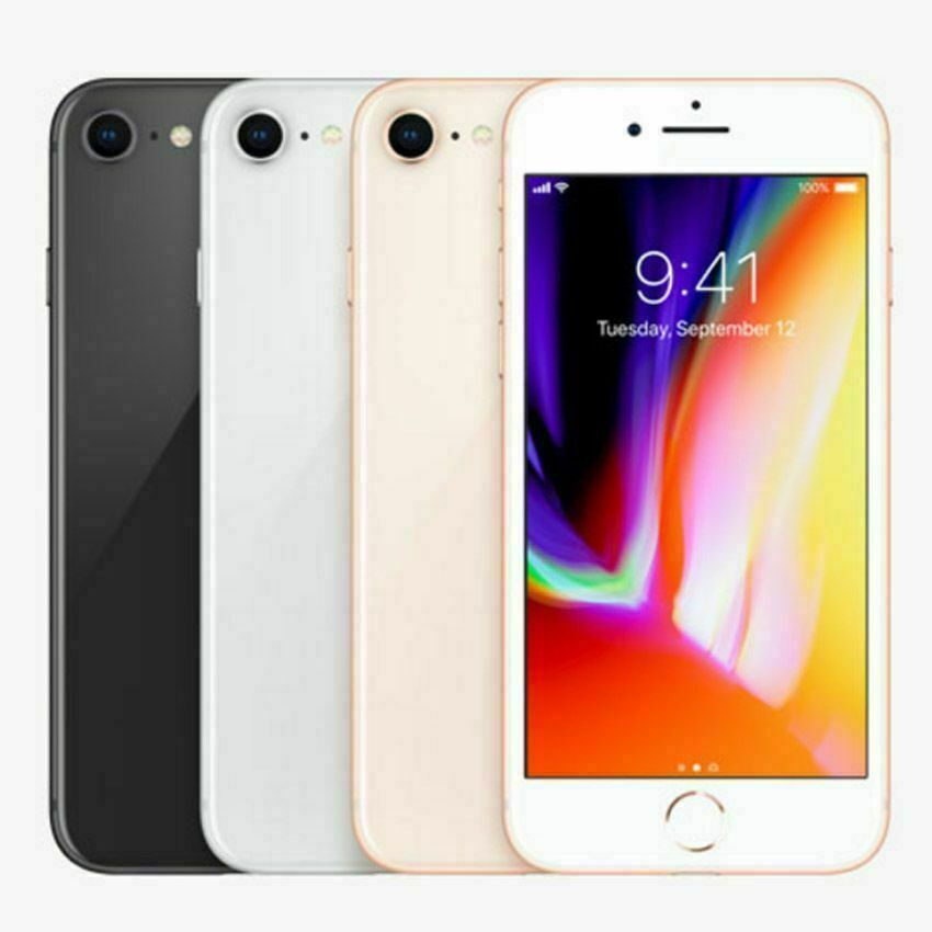 Apple iPhone 8 64GB 128GB 256GB All Colors T-Mobile/Sprint Warranty - A Grade