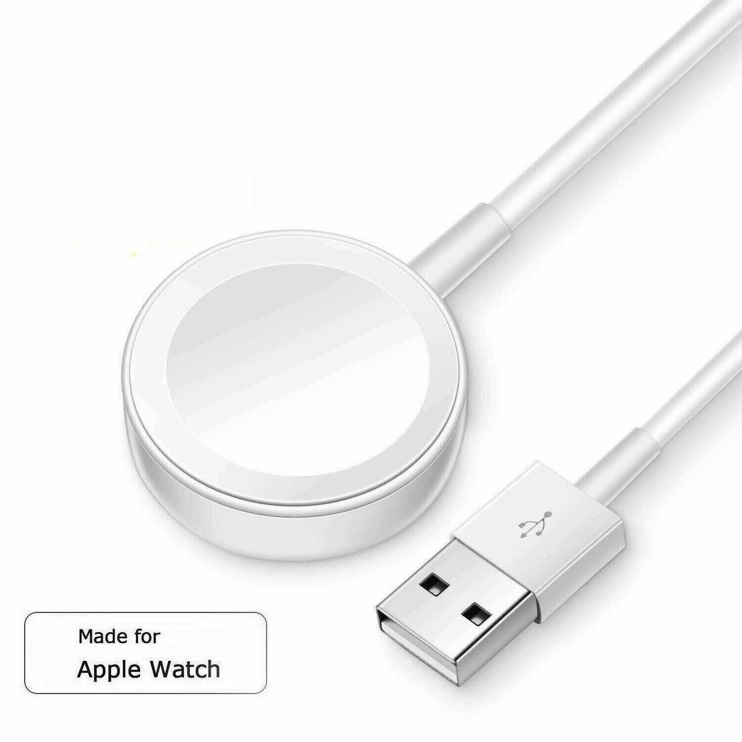 Magnetic Charger For Apple Watch Series SE/6/5/4/3/2/1 In Box. USB Cable Charger