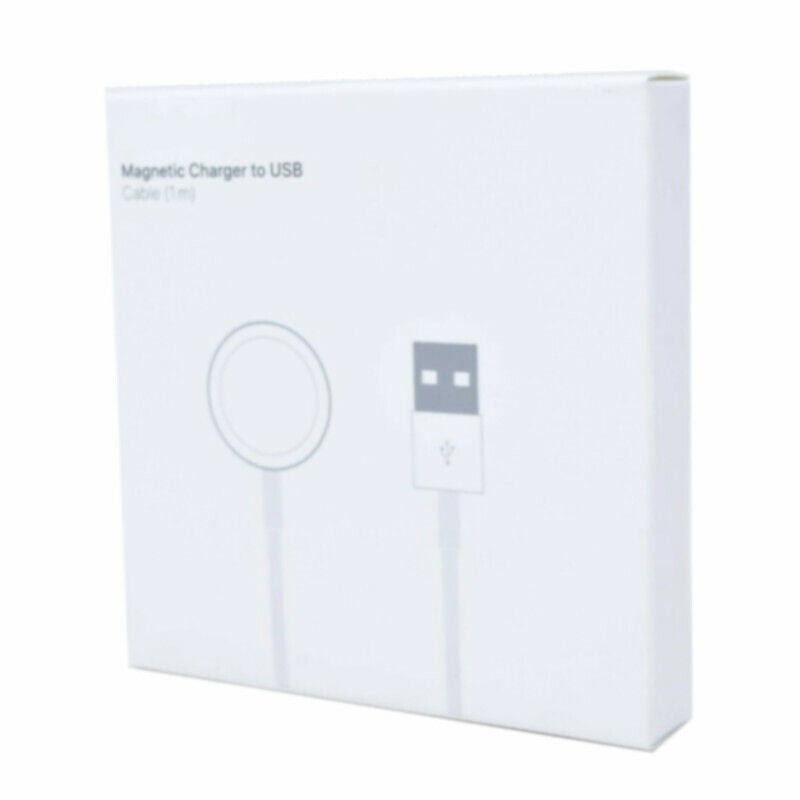 Magnetic Charger For Apple Watch Series SE/6/5/4/3/2/1 In Box. USB Cable Charger