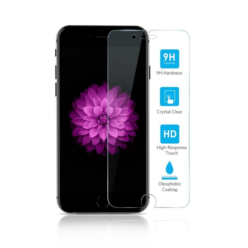 Tempered Glass Screen Protector for Apple iPhone 6 6s 7 8 Plus X XR XS 11 12 Pro